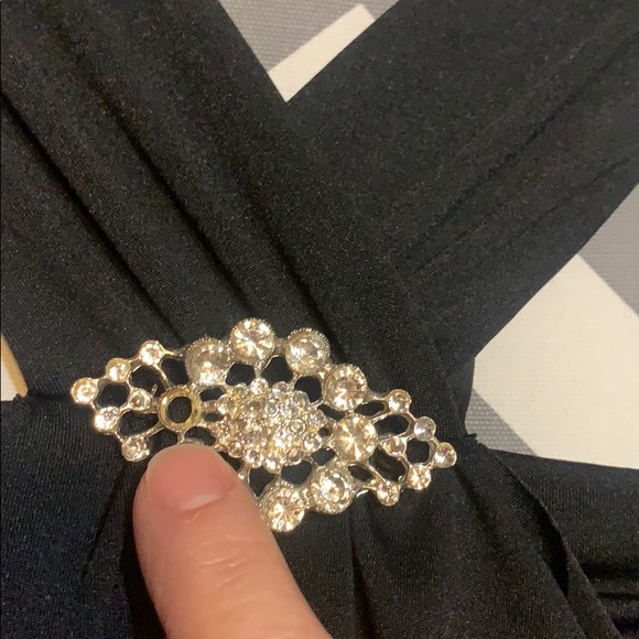 Women's Black Cocktail dress - Picture 9 of 9